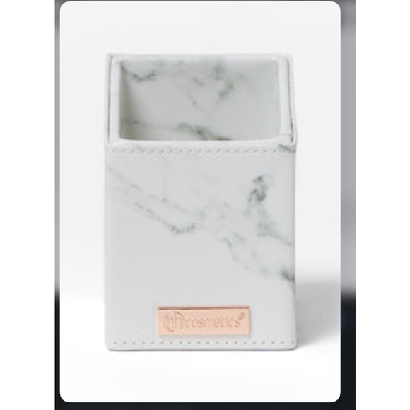 4x Marble Faux Leather BH Cosmetics Angled Brush Holder - Marble - Picture 6 of 10